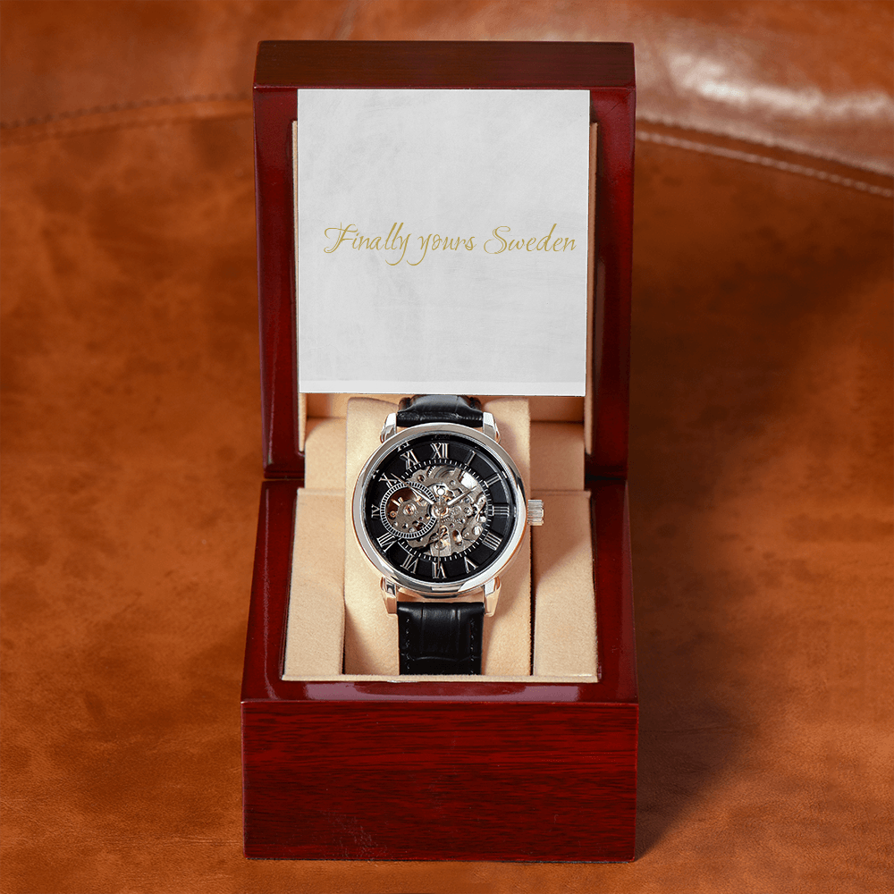 Men's Openwork Watch