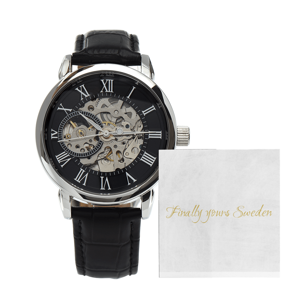 Men's Openwork Watch