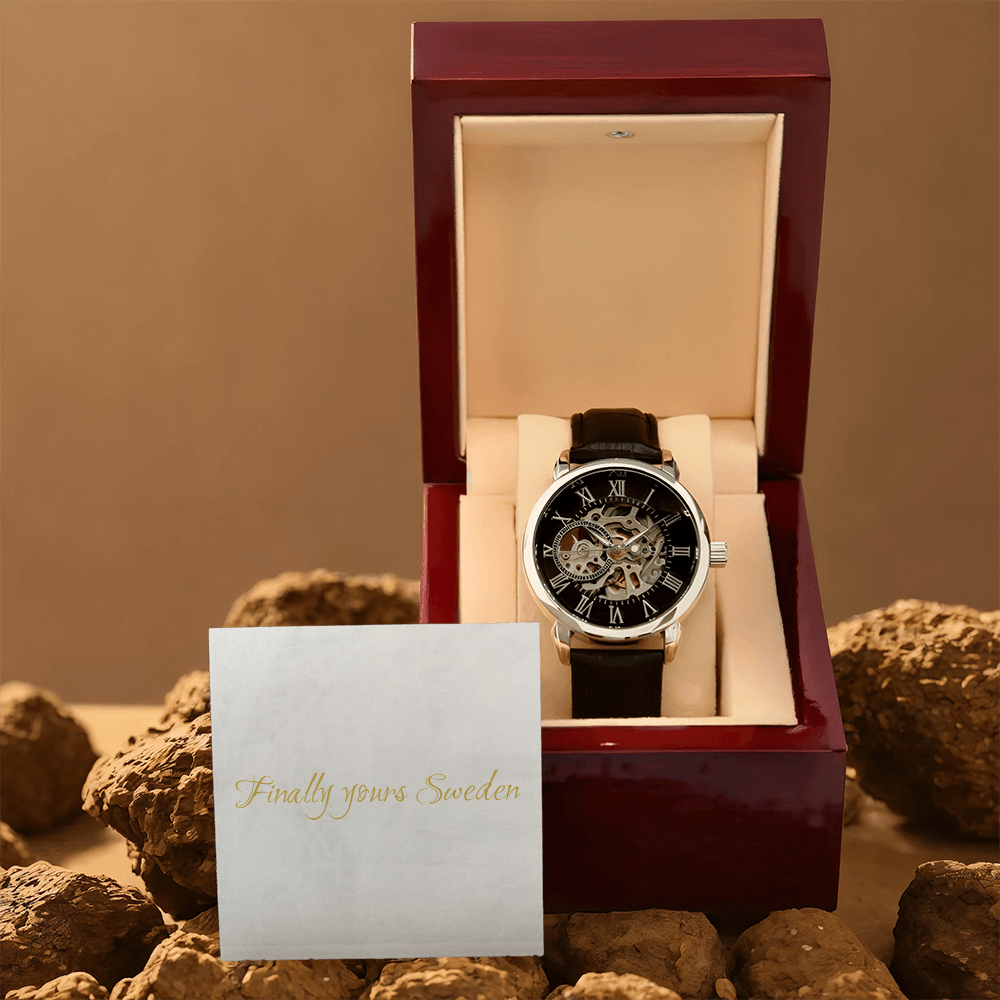 Men's Openwork Watch