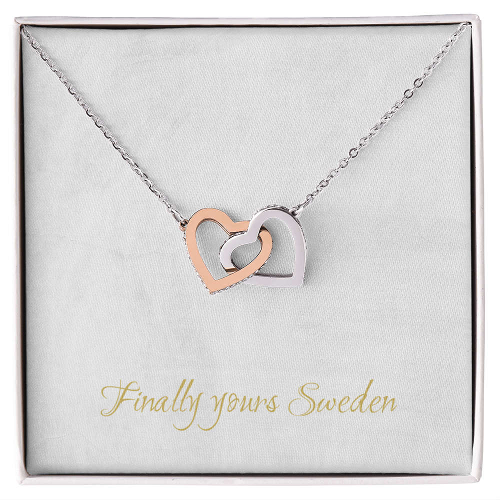 Interlocking Hearts Necklace