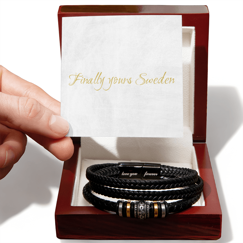 Men's "Love You Forever" Bracelet