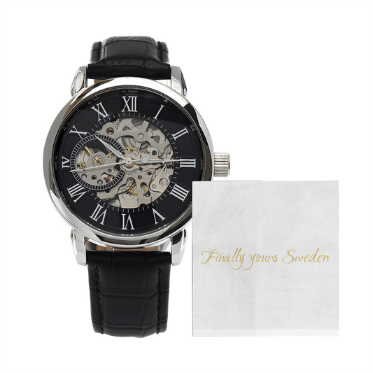 Men's Openwork Watch